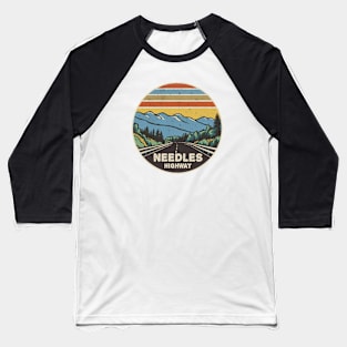 Needles Highway South Dakota Mountains Baseball T-Shirt
